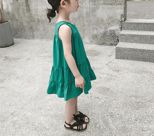 裁缝学苑 TG47女童夏装洋气网红公主连衣裙服装纸样裁剪图纸 商品图2