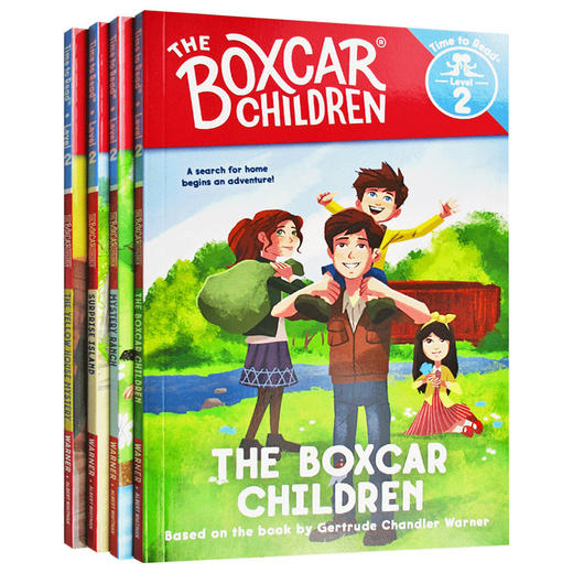 棚车少年分级读物4册 英文原版 The Boxcar Children Time to ReadLevel 2 商品图3