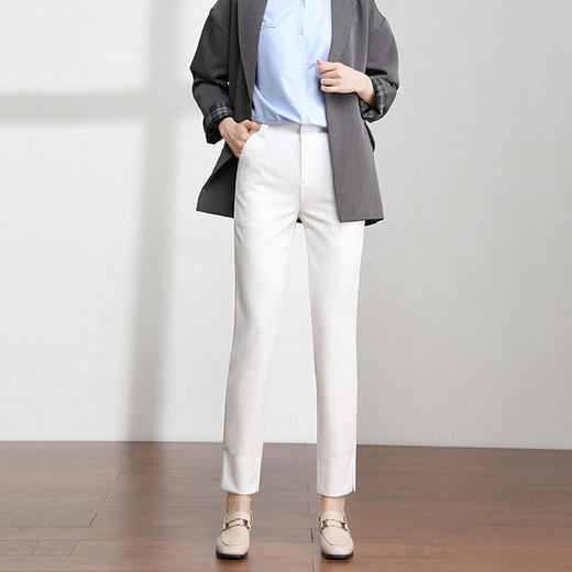 裁缝学苑 AG48女士九分烟管裤高腰西裤直筒裤子服装纸样裁剪图纸 商品图4