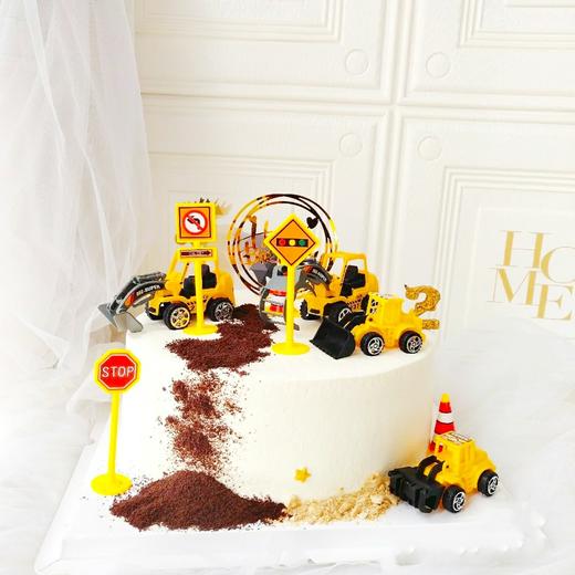 挖土机蛋糕 商品图0