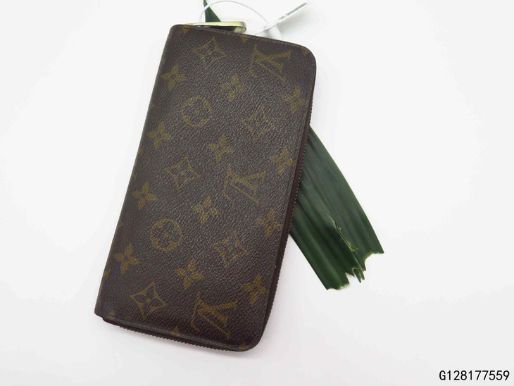 二手9新路易威登zippy拉链钱夹g128177559