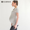 AUMNIE 孕妇圆领舒适弹力短袖T恤 / Maternity Soft Stretch Short Sleeve Tee 商品缩略图1