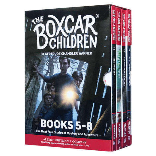 棚车少年5-8册全套 英文原版小说 The Boxcar Children Mysteries Books 英语章节桥梁书 美国经典儿童读物 励志故事书籍 商品图4