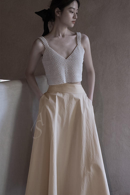 Bevza 珍珠编织胸衣 商品图1