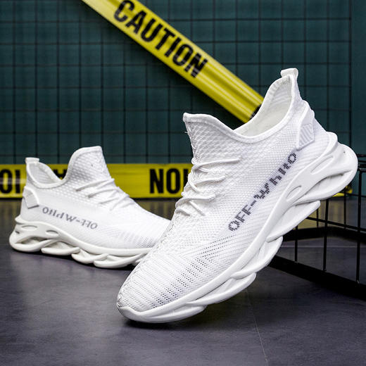 男鞋春夏季新款休闲鞋 运动户外跑步鞋学生板鞋男士韩版潮流透气网鞋厚底百搭慢跑鞋子 商品图0