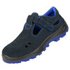劳保鞋男透气钢包头防砸防刺魔术扣反绒皮耐磨实心底舒适防臭安全工作鞋 商品缩略图3