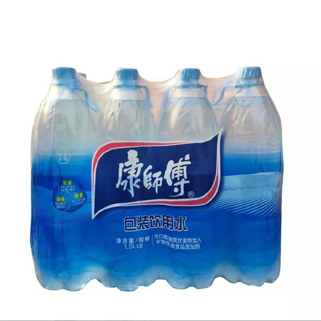 【批发】康师傅水1.5升×8瓶