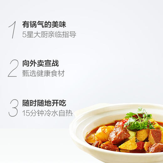 开小灶土豆煨牛腩饭251g251g/盒 商品图2