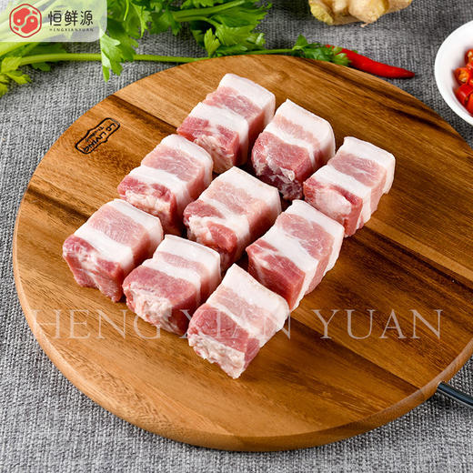 中粮家佳康带皮五花肉块400g 商品图1