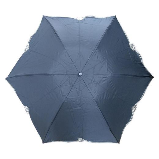 优品堂【夏夜阑珊】超轻黑胶防晒遮阳伞太阳伞防紫外线折叠两用晴雨伞女 商品图4