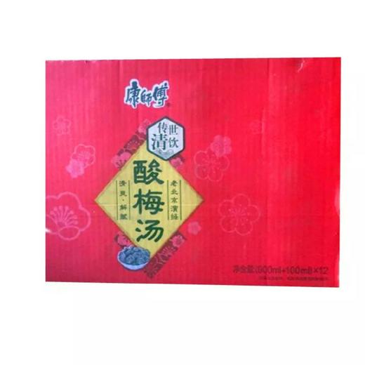 【批发】康师傅酸梅汤1升×12瓶/箱 商品图0