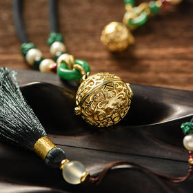 唐玲珑银香囊首饰 ，复刻国之瑰宝，以银香囊为饰，步步生香