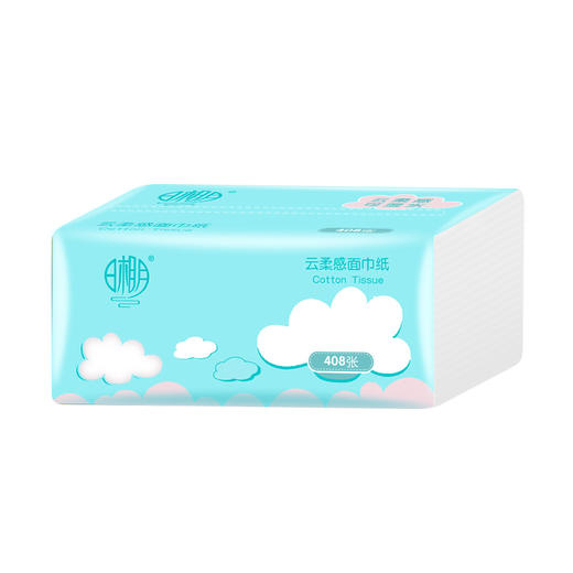 日相月新品抽取式面巾纸4包一提三层408张卫生纸餐巾纸RXY1061 商品图2