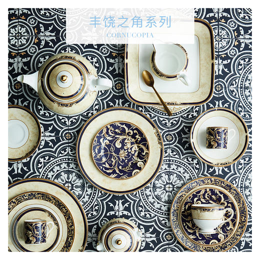 WEDGWOOD玮致活丰饶之角中式汤匙骨瓷欧式家用小瓷勺勺子瓷勺家用 商品图4