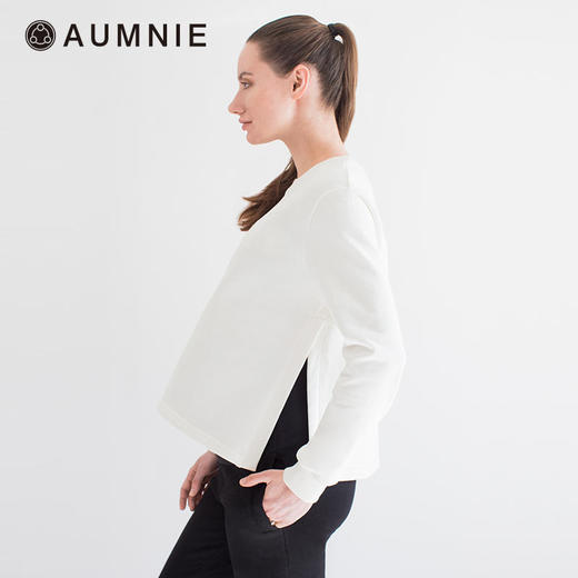 AUMNIE 孕妇圆领开叉长袖卫衣 / Maternity Split Side Sweatshirt 商品图1