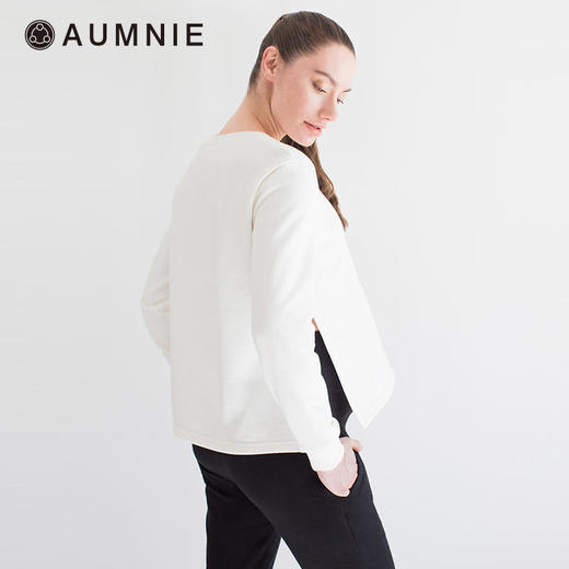 AUMNIE 孕妇圆领开叉长袖卫衣 / Maternity Split Side Sweatshirt 商品图3