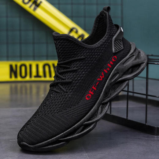 男鞋春夏季新款休闲鞋 运动户外跑步鞋学生板鞋男士韩版潮流透气网鞋厚底百搭慢跑鞋子 商品图2