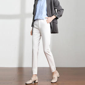 裁缝学苑 AG48女士九分烟管裤高腰西裤直筒裤子服装纸样裁剪图纸