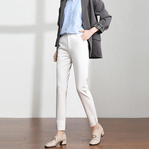 裁缝学苑 AG48女士九分烟管裤高腰西裤直筒裤子服装纸样裁剪图纸 商品图0