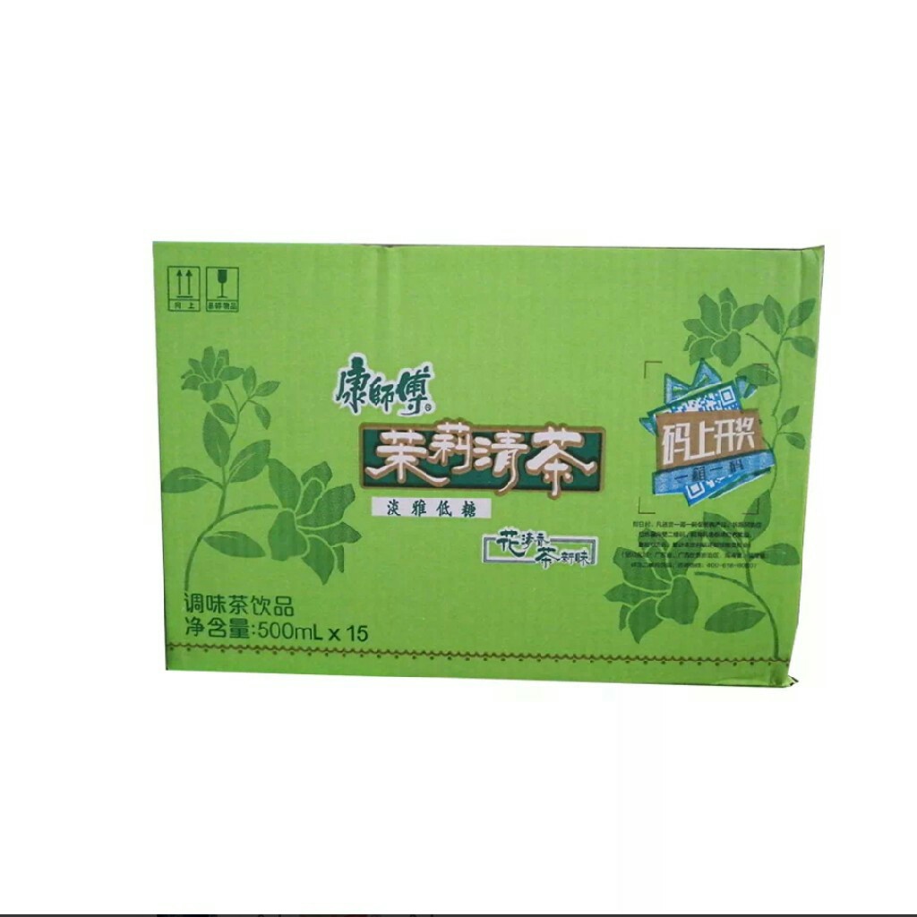 【批发】康师傅茉莉清茶500ml×15瓶/箱