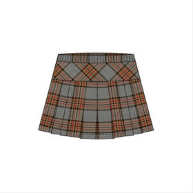 行知幼儿园—女格子裙