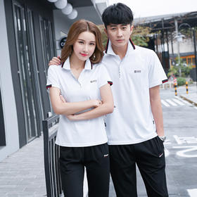 SPYG-6015DFGEW加肥加大码休闲运动装情侣男运动服套装棉