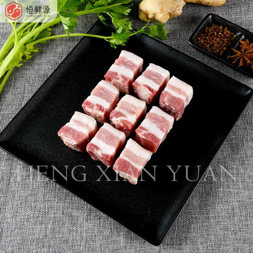 中粮家佳康带皮五花肉块400g 商品图0