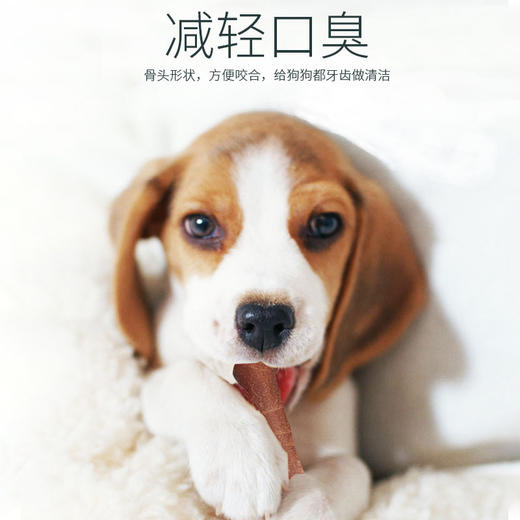 亚禾磨牙棒25g单支装 鸡肉/牛肉味 洁齿骨 狗狗零食 除口臭 商品图3