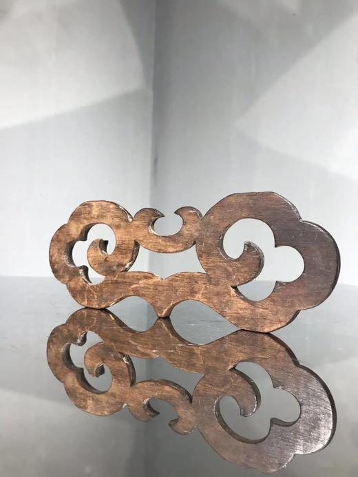 黄花梨镂雕老家具如意云花结， 顺丰包邮 商品图9