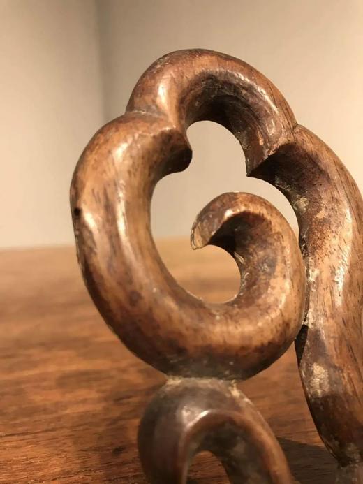 黄花梨镂雕老家具如意云花结， 顺丰包邮 商品图4