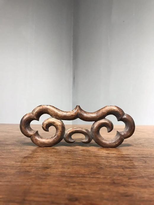 黄花梨镂雕老家具如意云花结， 顺丰包邮 商品图2