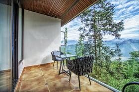 【汶川-183号院】6房温泉私汤木屋小院，海拔1314米，杜鹃花、赵公山上绝美位置！避暑、赏雪、夜观星空屋！wyg