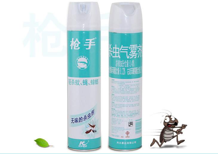 枪手杀虫气雾剂无味600ml