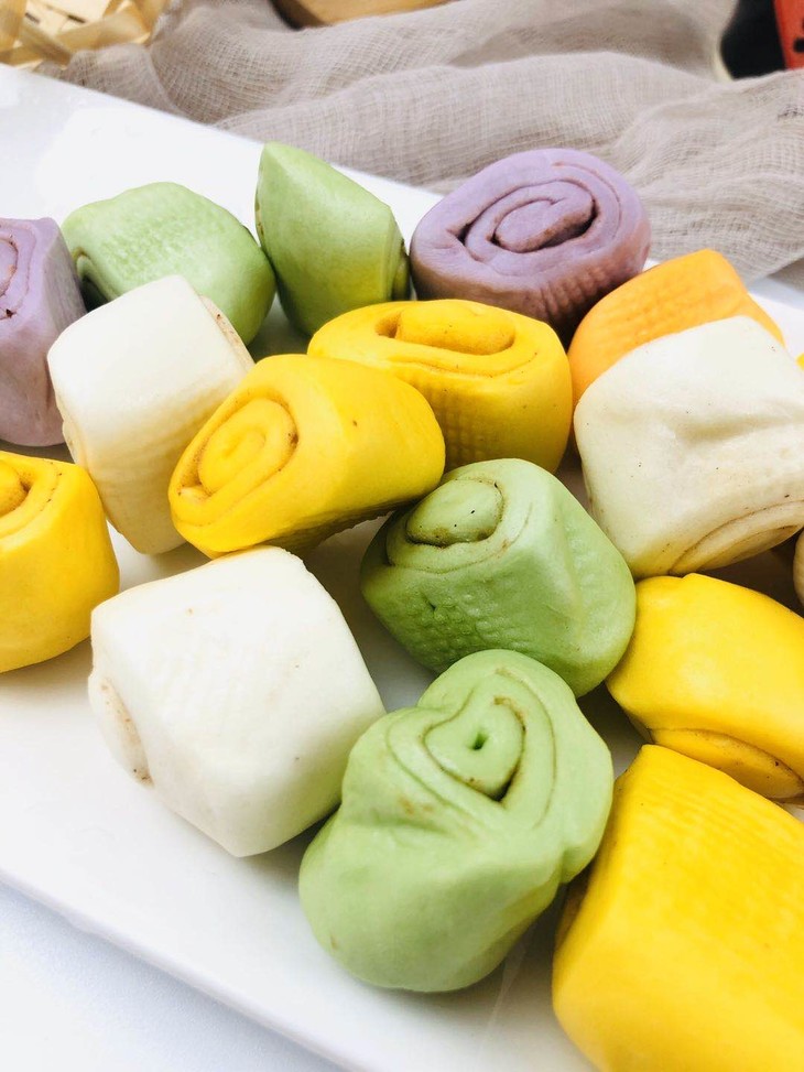 彩色果蔬小馒头500g - 上食清源