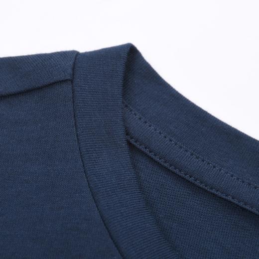 鲨鱼 鱼鳍字母  弹力丝光棉 圆领短袖T恤 特惠 PSS82 商品图6