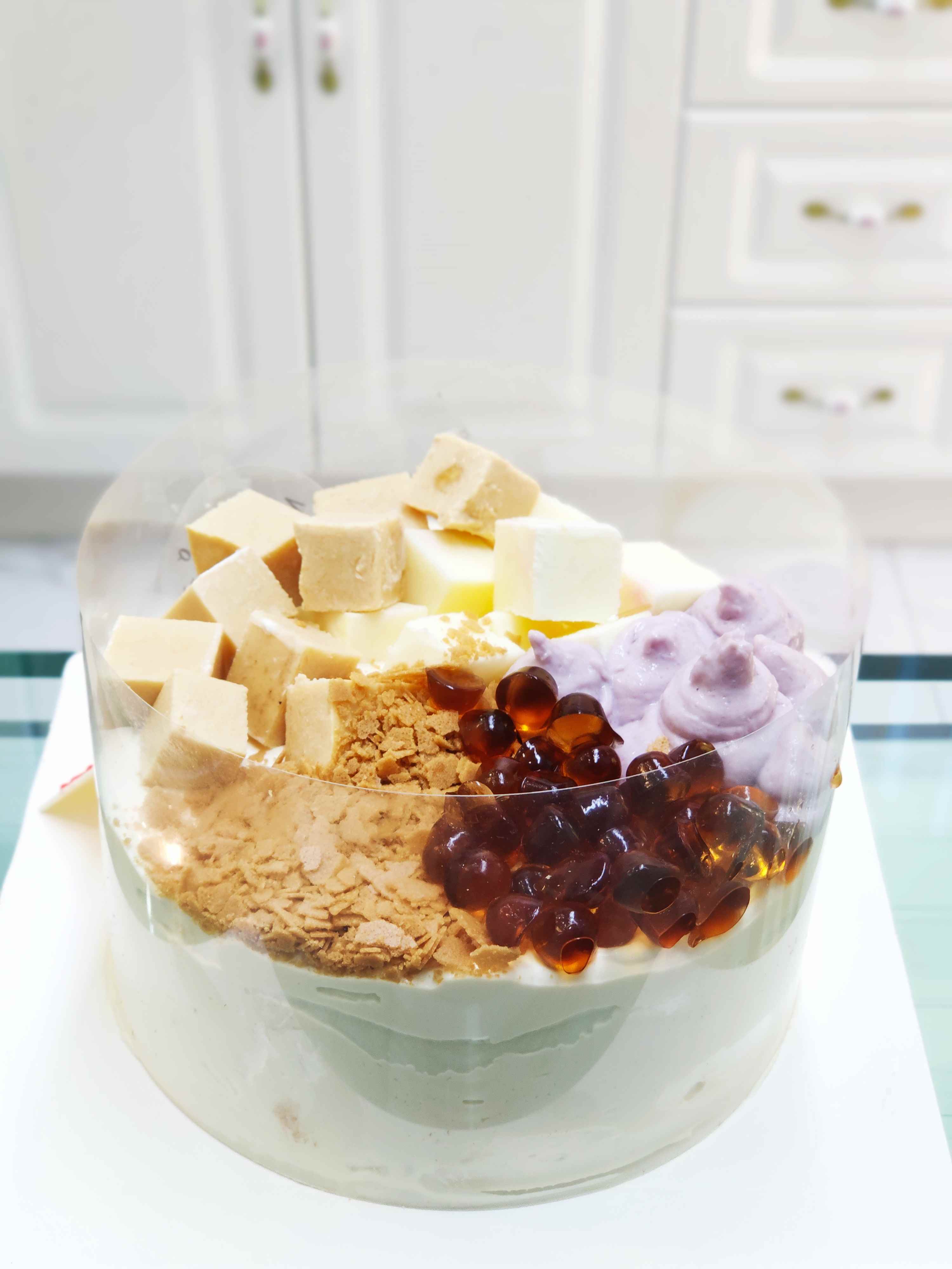 五福芋泥啵啵蛋糕6寸