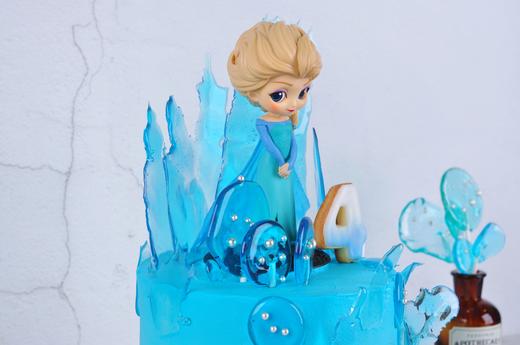 （C002) Couleur Violet 儿童加高款冰雪奇缘加高乳酪霜蛋糕 商品图2