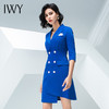 IWY/七分袖蓝色连衣裙03Q1 商品缩略图7