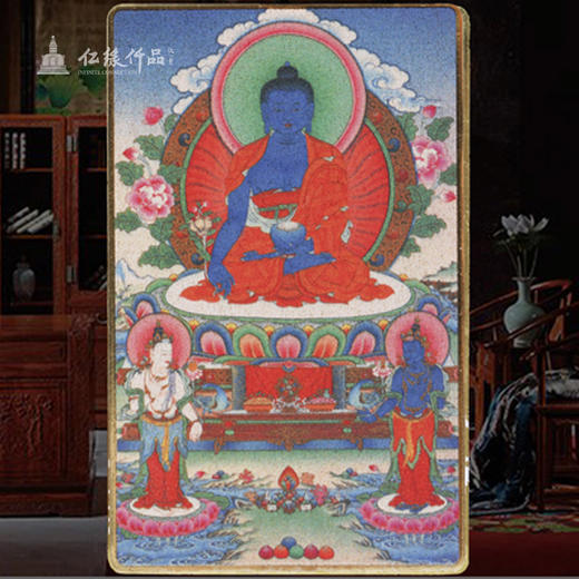 药师卡（纯铜制 镀金彩色） 商品图0