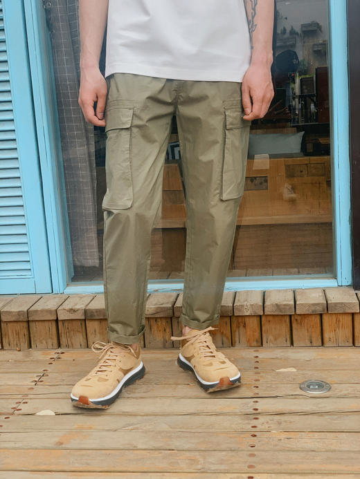 DEC E96923870 时尚梭织休闲工装裤 商品图2