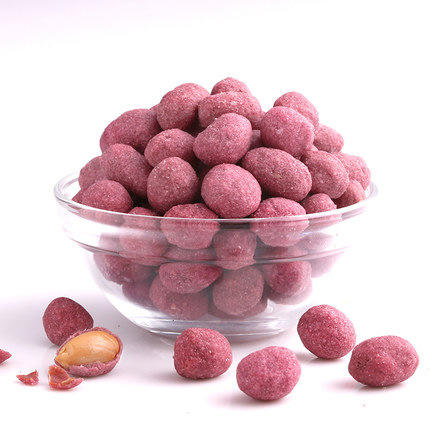 【三只松鼠_紫薯花生205g】休闲零食办公室小吃坚果炒货花生米 商品图1