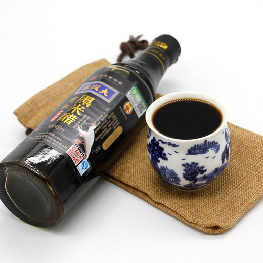 一年陈酿有机黑米醋 450ml/瓶 商品图2
