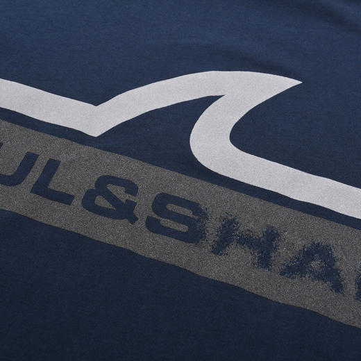 鲨鱼 鱼鳍字母  弹力丝光棉 圆领短袖T恤 特惠 PSS82 商品图9