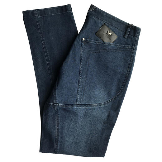 Marco Azzali 蓝色牛仔裤 P3506600 商品图1