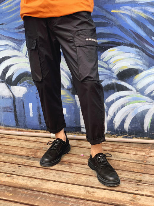 DEC E96923870 时尚梭织休闲工装裤 商品图0