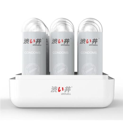 涩井日本胶囊避孕套003持久胶囊安全套男用延时情趣套超润滑套套 9只装 商品图0