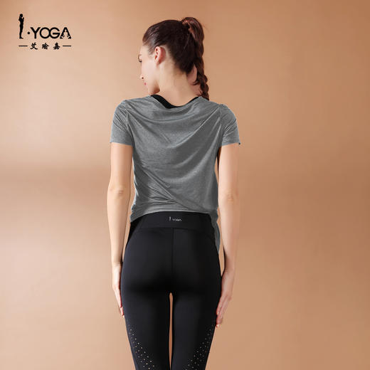 IYOGA瑜伽外搭T恤短袖T030 商品图7