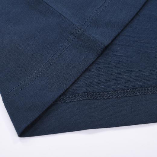 鲨鱼 鱼鳍字母  弹力丝光棉 圆领短袖T恤 特惠 PSS82 商品图12