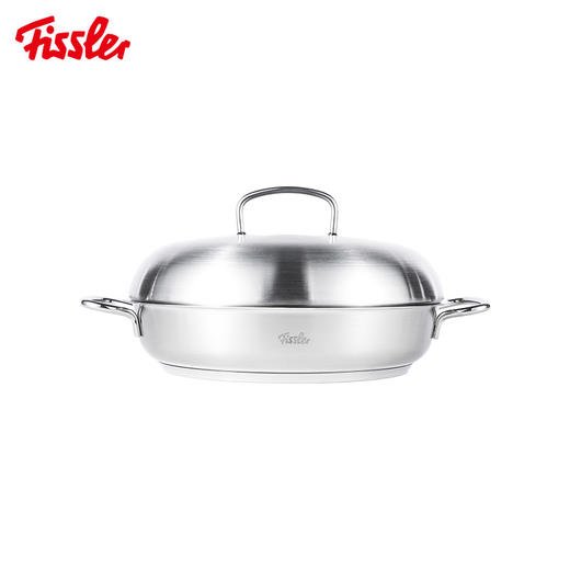 德国进口菲仕乐 新雅格28厘米双柄炒锅蒸屉 不包括炒锅 商品图1
