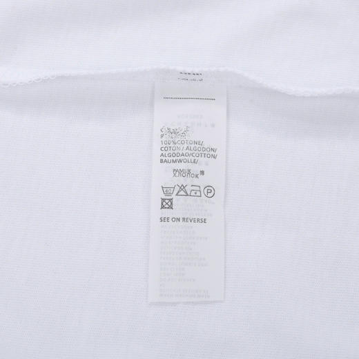 鲨鱼 刺绣 弹力丝光棉 圆领短袖T恤 PSS81 商品图12